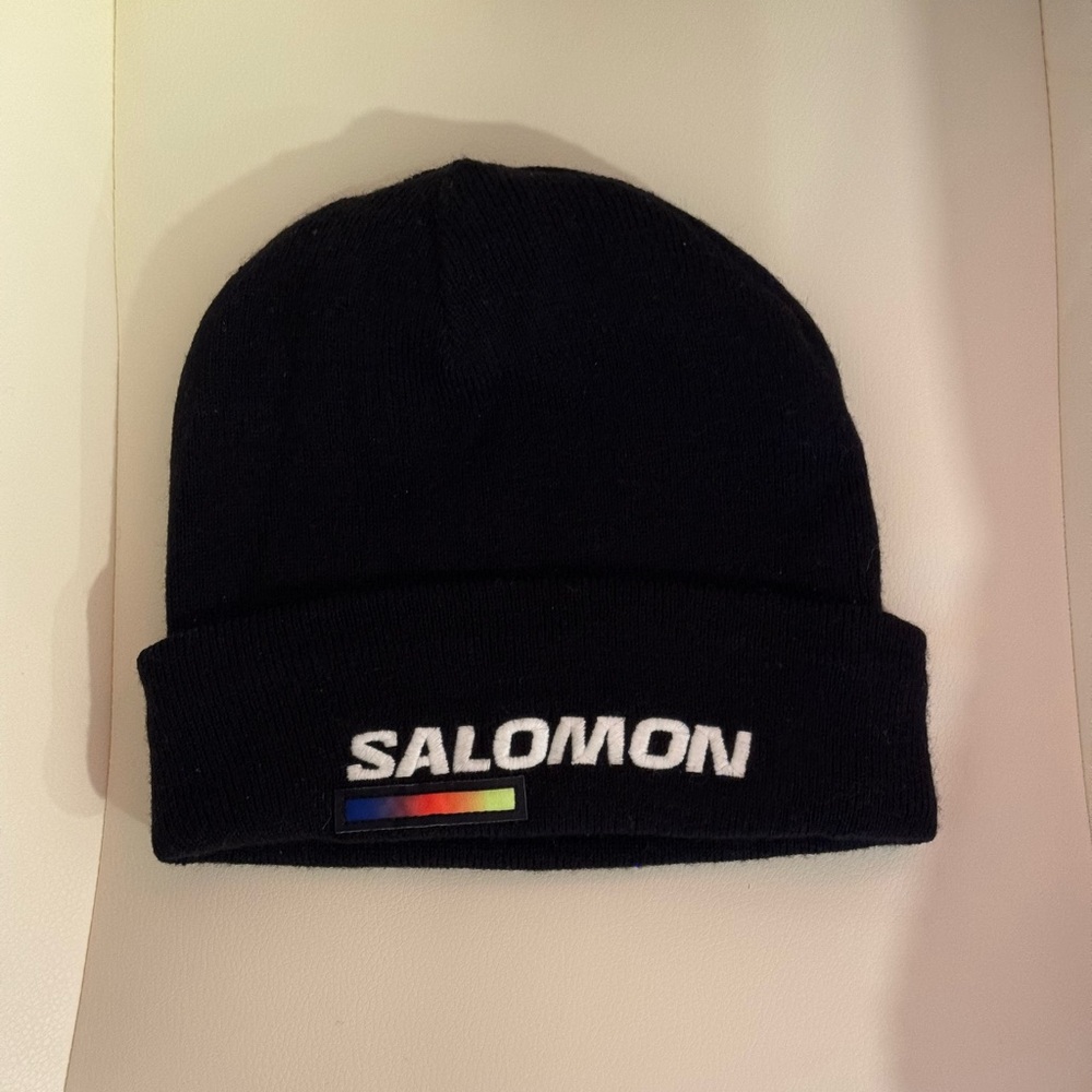 Salomon black Beanie